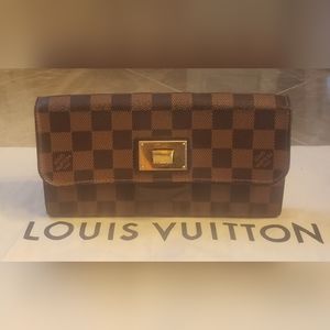 Louis Vuitton Damier Ebene Rosebery Wallet